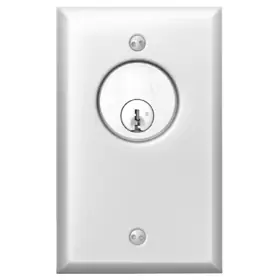 Security Door Controls 706-U Key Switch Momentary Single Gang DPDT Double Pole Double Throw