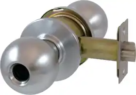 Arrow Lock MK33BD26D-LC2-3/4BS Ball Knob Less Cylinder 2-3/4 Inch Backset Grade 2