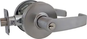 SARGENT 28-7G37-LL-26D 7-Line Classroom L Lever Grade 2 LA Keyway 1-Bitted 808 ANSI Strike 2-3/4in Backset 626/US26D Satin Chrome