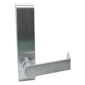 FALCON LOCK 712L-BE-RV-DAN-US26D-RHR Narrow Escutcheon Trim Dane Lever Blank Escutcheon