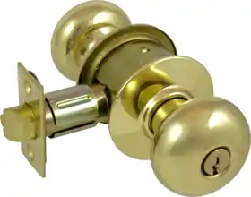 Schlage Lock A80-PD-PLY-605 Plymouth Knob 2-3/4 BS