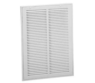 HART & COOLEY 673M1414W 14 X 14 In. Lanced Return Air Filter Grille