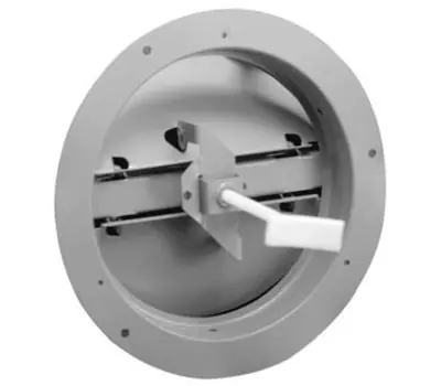 HART & COOLEY 1208GS 8 in. Steel Butterfly Damper for 16 Ceiling Diffuser