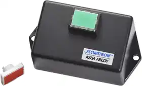 Securitron PB3ER Remote Push Button Momentary Switch 12/24VDC DPST Non-Illuminated