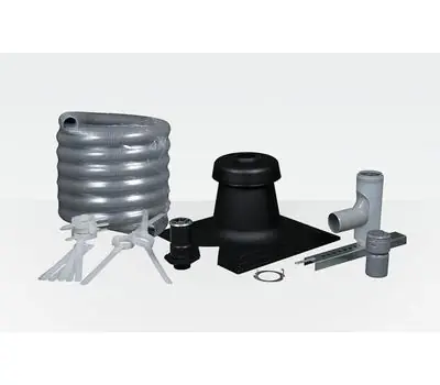 CENTROTHERM ECO SYSTEMS IFCK0435 InnoFlue 4 in. x 35 ft. Flexible Chimney Kit