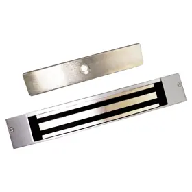 DORTRONICS 1107 Narrow 2in Profile 600lbs Single Door Mag Lock 12/24VDC