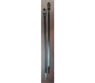MA-LINE MA04793-2B 7-1/2 in. Screwdown Wire Tie, Black
