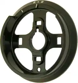 SARGENT & GREENLEAF R162-002 Dial Ring Spy Proof Black & White