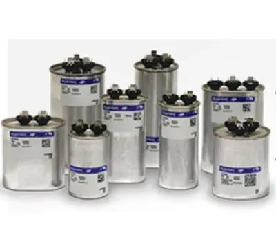 American Standard CPT01392 5 mF 370 v ac Aluminum Round Single Motor Run Capacitor