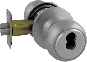 Marks Hardware 110RAB/32D-4 SFIC - Entry Knob, Small Format IC, Less Core, 2-3/4 inches Backset, T-Strike, Grade 2 REPLACEMENT MPN