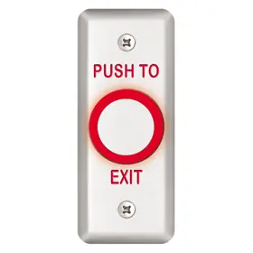 SECURITY DOOR CONTROLS 463N-U Narrow Capacitive Touch Sensor Exit Switch Indoor Use Vandal Resistant Adjustable Timer