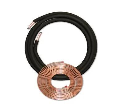 JMF COMPANY TAYREFLN350 3/8 x 7/8 in. x 50 ft. Copper Plain End Line Set