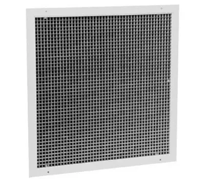 HART & COOLEY RE51212W 12 x 12 in. Eggcrate Return Air Grille