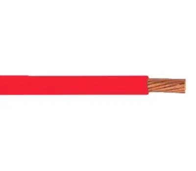 Copper THHN-12-RED-19STR-CU-500S/R THHN Copper Building Wire 12 AWG 500 ft. Spool