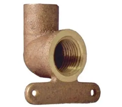 ELKHART 10035466 3/4 in. Sweat x Female Brass 90-Degree High-Ear Elbow