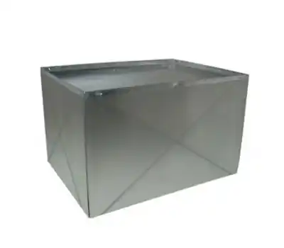 ALADDIN METAL PRODUCTS SMFRFB17 Filter Box 17-1/2 x 28 x 24 in.