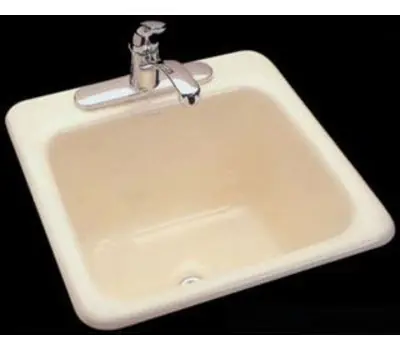 COMMERCIAL 807-10 807 22X21 WHT LAUNDRY SINK