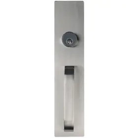 Detex 03-CM-630 Nightlatch Pull Plate Trim Key Retracts Latch Less Mortise Cylinder for 30 Series