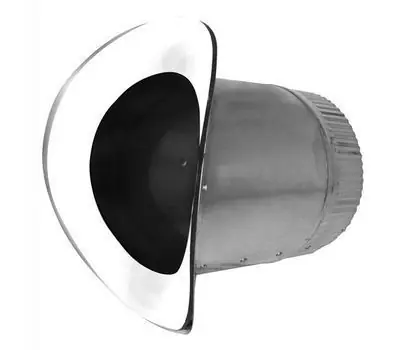 SOUTHWARK METAL ATTRP16 Air-Tite 16 in. Crimp Galvanized 26 Gauge Steel Round Pipe Takeoff