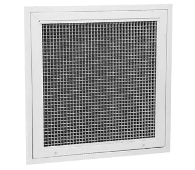 HART & COOLEY REF5T2020W T-Bar Egg Crate Return Air Filter Grille 20 x 20 in.