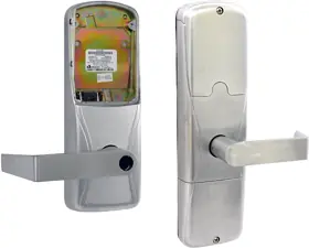 Schlage Electronic Security AD200-MS70LLL-RHO626-LD Less Reader Stand Alone Mortise Lock