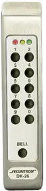 Securitron DK-26SS Digital Narrow Style Mullion Keypad Weatherproof 10-Key Operation