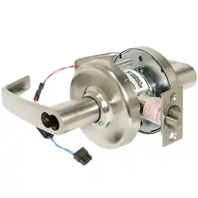 Corbin Russwin CLX33905-NZD-626-CT6D12/24VDC Grade 1 Electrified Newport Cylindrical Lever