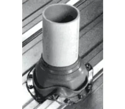 BRAMEC 17670 Dektite 1/4 to 2 in. EPDM Pipe Flashing Gray