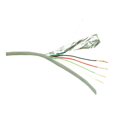 DIVERSITECH 230-18-4 SHIELDED 4 WIRE 18 AWG Stranded Shielded Cable, 50 ft. Spool