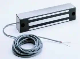 Securitron M32F Electromagnetic Lock 600lbs Face Drilled 12/24VDC