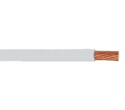 COPPER THHN-10-WHT-19STR-CU-500S/R THHN Copper Building Wire 10 AWG 500 ft. Spool