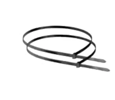 Duro Dyne 7028 DNM14UVM 14 Dyn-O-Ties Nylon 6.6 Mini Cable Tie Black Pack of 100