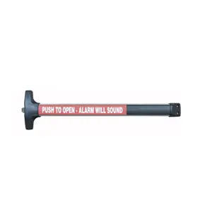 Detex V40EEX-W-LD-RWE-48-FC10 Value Rim Exit Device Delayed Egress 15 Second Weatherized
