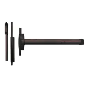 Detex 20-695-36X84 Advantex Wide Stile Surface Vertical Rod Exit Only Device