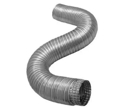 SOUTHWARK METAL MF04 4 in. x 8 ft. Aluminum Non-Insulated Flexible Duct