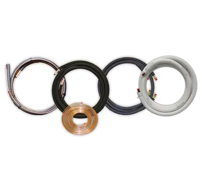 JMF COMPANY DL040608500BX EZ-Pull 1/4 x 3/8 in. x 50 ft. Copper Plain End Line Set 1/2 in. Black Insulation