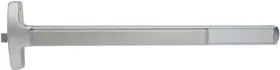 FALCON LOCK F24R-EO-US26D-48 Fire Rated Narrow Stile Rim Exit Device Exit Only 48in Less Dogging 299F Strike UL Grade 1 626/US26D Satin Chrome