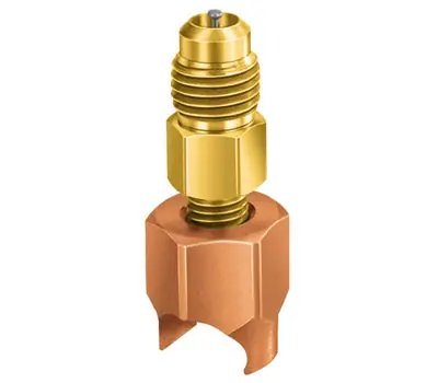 JB INDUSTRIES A32910 Copper Saddle Valve Pack of 3