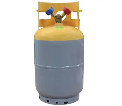 DIVERSITECH 02053 50 lb. Refrigerant Recovery Cylinder with 3/4 in. NPT Plug