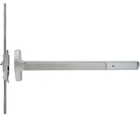 FALCON 24C-EO-US26D-48X96 Narrow Stile CVR Concealed Vertical Rod Exit Device Exit Only 48in x 96in Replacement MPN