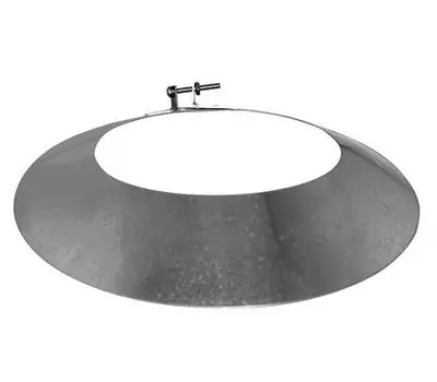 SOUTHWARK METAL 10577 7 in. 26 Gauge Galvanized Steel Storm Collar