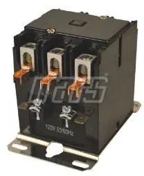 MARS 17436 Jard 40 Amp 120V AC 3-Pole Definite-Purpose Contactor
