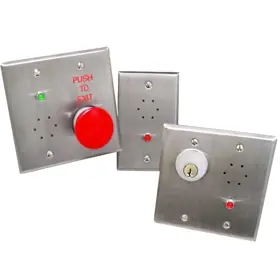 DORTRONICS 7281-EA Door Exit Alarm with Adjustable Time Delay