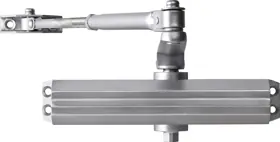 ARROW LOCK DCN314-AL Surface Door Closer Less Cover Regular Parallel Arm Tri-Pack Adjustable Spring Size 1 - 4 Grade 1