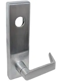 FALCON LOCK 510L-NL-QUA-US26D-RHR Escutcheon Trim Quantum Lever Night Latch RHR