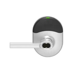 Schlage Electronic Security NDEB-BD-LAT-619 Mobile Enabled Wireless Cylindrical Lock 125kHz Proximity 13.56 MHz Smart 2.4 GHz Bluetooth Low Energy