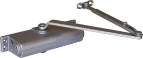 LCN Closers 1261-RW/PA-AL Light to Medium Duty Cast Iron Closer Power Adjustable Size 1-5 Tri-Pack Arms