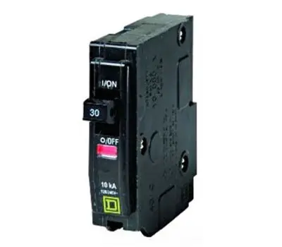 TELEMECANIQUE QO130 30 amp 1-Pole Type QO Plug-On Miniature Circuit Breaker