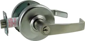 Corbin Russwin CLX3355-NZD-626-L40BIT Grade 1 Classroom Newport Cylindrical Lever Power 2-3/4in Backset