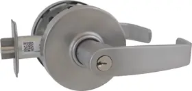 SARGENT 28-10G04-LL-26D 10-Line Storeroom L Lever Grade 1 808 ANSI Strike LA Keyway 1-Bitted 2-3/4in Backset